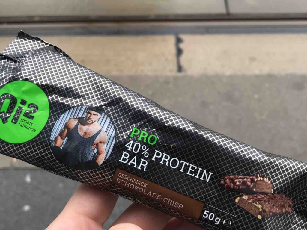 Pro 40% Protein Bar, Schokolade-Crisp von velo | Hochgeladen von: velo