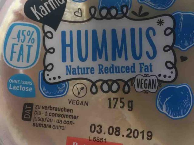 Karma Hummus Nature Reduced Fat von daniela.sabljo | Hochgeladen von: daniela.sabljo