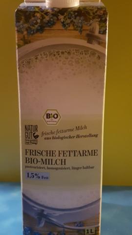Frische Bio Milch 1,5 %, frische fettarme Bio Milch 1,5% Fet | Hochgeladen von: Milox