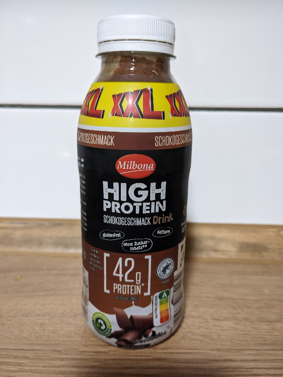 Milbona High Protein Drink, Schokogeschmack von MoltoBene | Hochgeladen von: MoltoBene