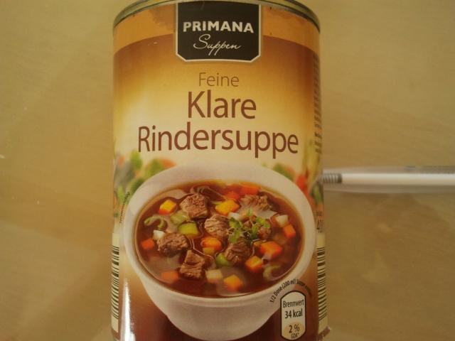 Klare Rindersuppe, Primana | Hochgeladen von: huhn2