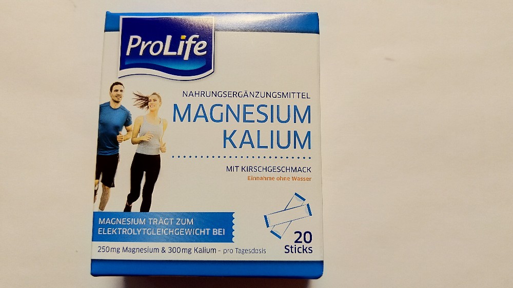 Magnesium Kalium Sticks, Kirschgeschmack von Huten | Hochgeladen von: Huten