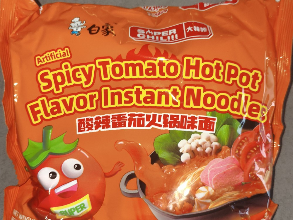 Spicy Tomato Hot Pot Flavouring Instant Noodles von Kingalbe | Hochgeladen von: Kingalbe Spicy Tomato Hot Pot Flavouring Instant Noodles von Kingalbe | Hochgeladen von: Kingalbe