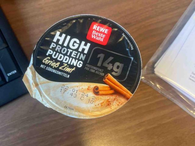 High Protein Pudding Grieß Zimt von pattybaum | Hochgeladen von: pattybaum