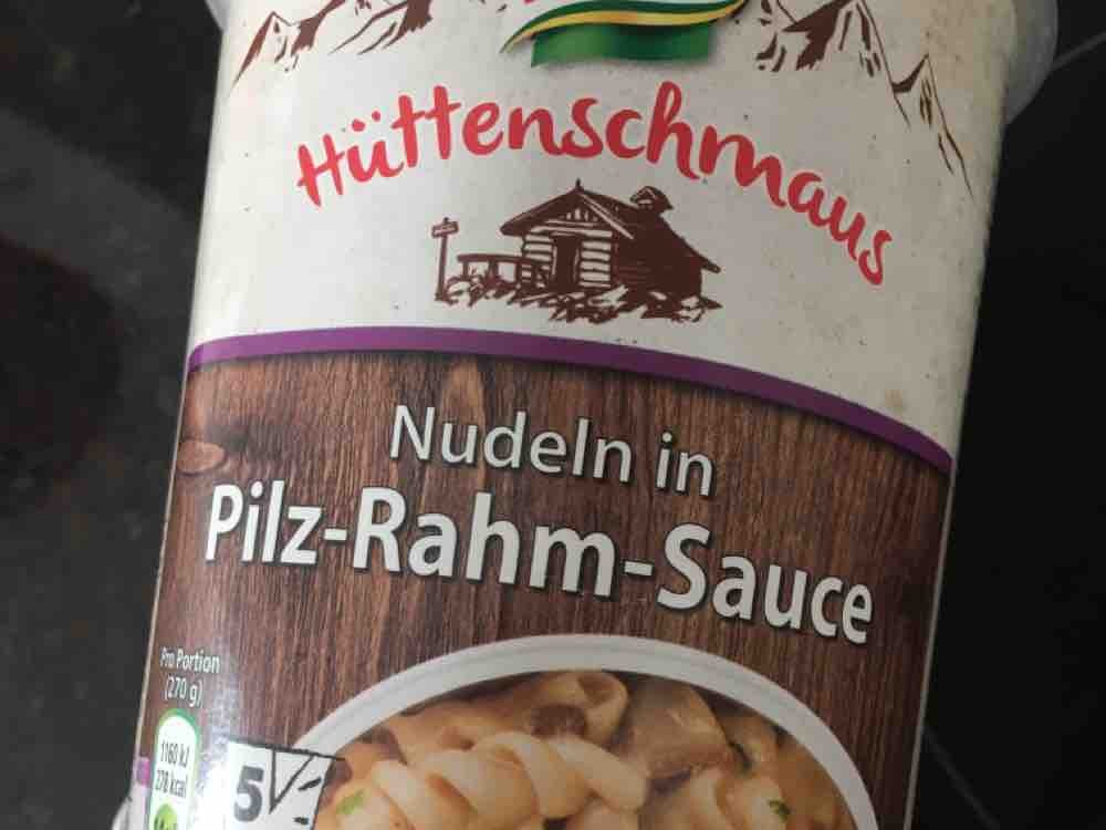 Hüttenschmaus, Nudeln in Pilz-Rahm- Sauce von almaschaffts | Hochgeladen von: almaschaffts