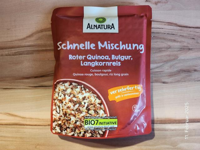 Schnelle Mischung Roter Quinoa, Bulgur, Langlkornreis | Hochgeladen von: cucuyo111