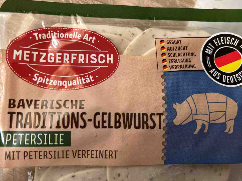 Bayerische Traditions-Gelbwurst, Petersilie von builttolast84 | Hochgeladen von: builttolast84