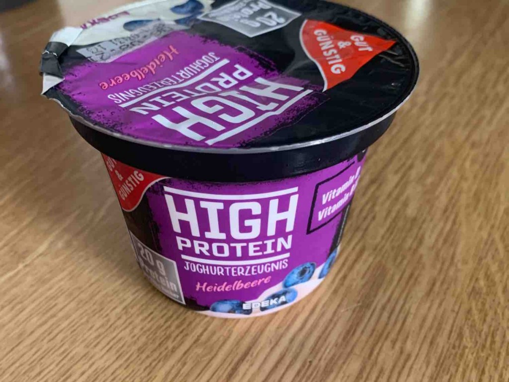 High Protein Joghurt Heidelbeere, 20 Gramm Proteine von mrfrz | Hochgeladen von: mrfrz