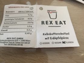 Rex Eat: Kalbsbutterschnitzel mit Erdäpfelpüree | Hochgeladen von: chriger