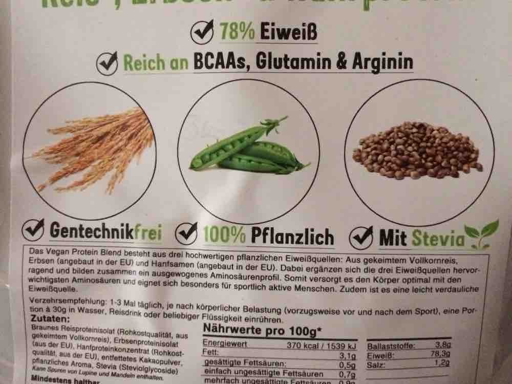 Vegan Protein Blend, Schoko von Technikaa | Hochgeladen von: Technikaa