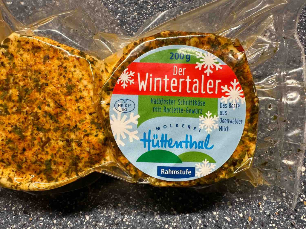 Der Wintertaler, Halbfester Schnittkäse mit Raclette-Gewürz von  | Hochgeladen von: simbl