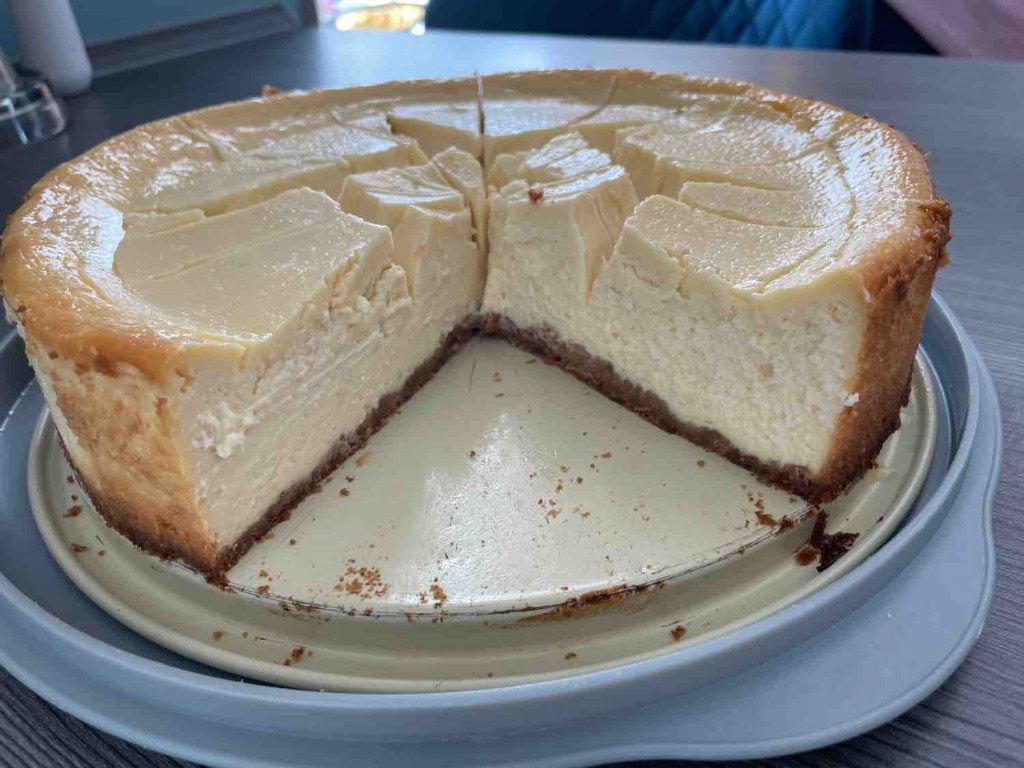 New York Cheesecake, mit Keksboden von Campingurlaub | Hochgeladen von: Campingurlaub