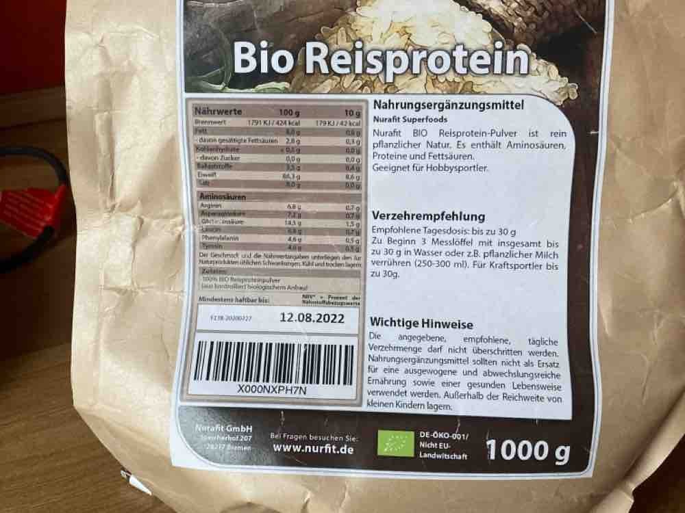 Bio Reisprotein 86%, Die weisse Kraft von voruebergehend | Hochgeladen von: voruebergehend
