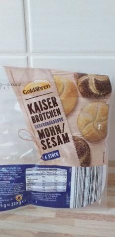 Kaiser Brötchen, Mohn / Sesam von Anja. | Hochgeladen von: Anja.
