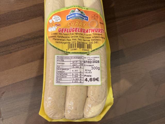 Curry Geflügelwurst von Jaschaaaa | Hochgeladen von: Jaschaaaa