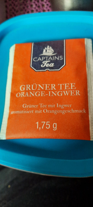 Grüner Tee, Orange  Ingwer von kakaduschnuffi | Hochgeladen von: kakaduschnuffi