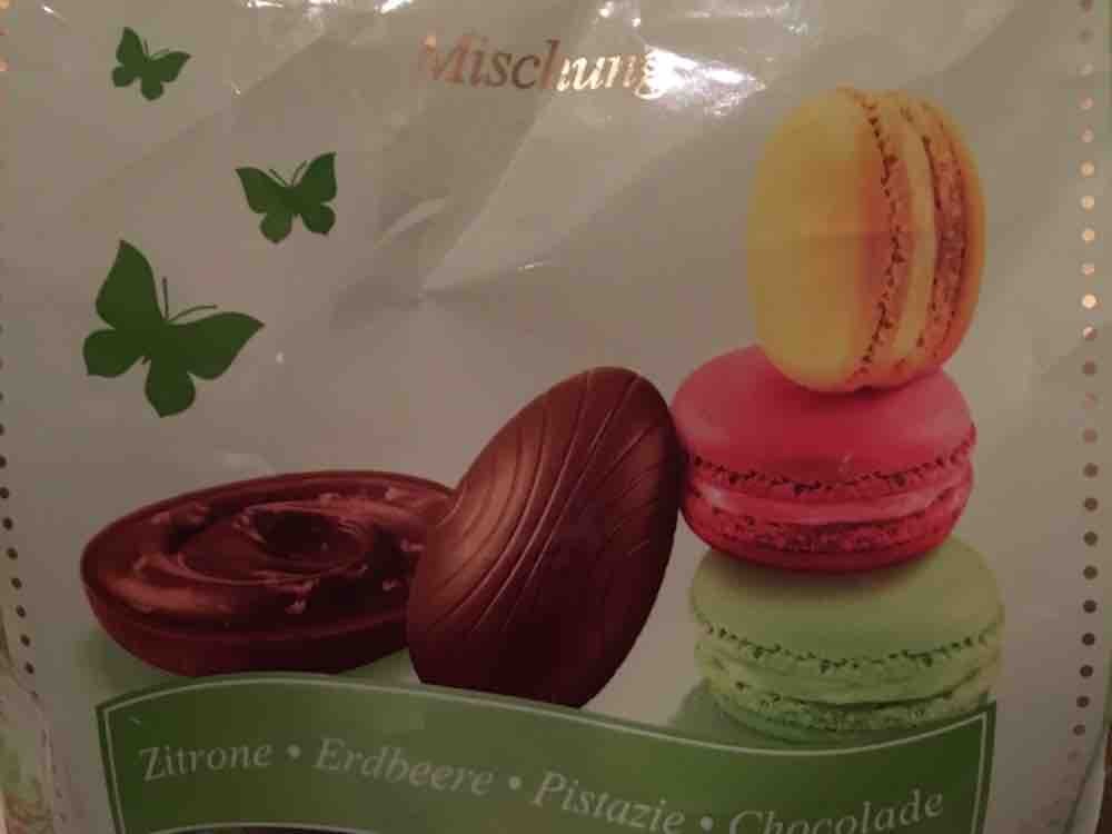 Macarons Mischung, Zitrone, Erdbeer, Pistazie, Chocolade von PeG | Hochgeladen von: PeGaSus16