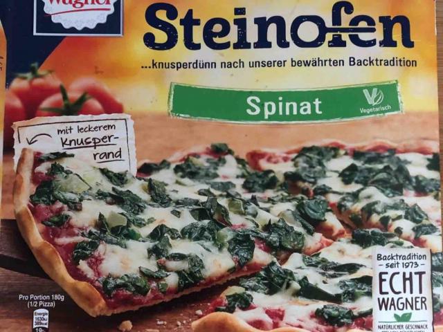 Steinofen Pizza, Spinat von JNSchuermann | Hochgeladen von: JNSchuermann