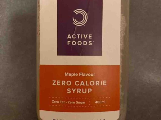 Zero Calorie Syrup Maple Flavour von canandre | Hochgeladen von: canandre