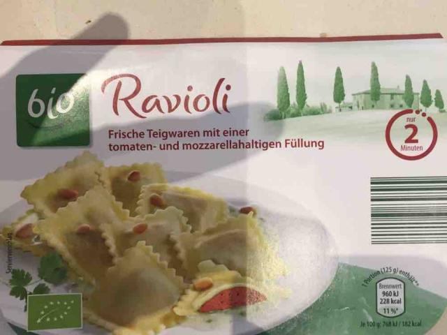 Bio Ravioli , mit Tomaten und Mozzarella von floritzel | Hochgeladen von: floritzel