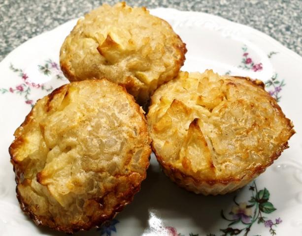 Süße Apfel-Zimt-Konjakreismuffins (HappyCarb) | Hochgeladen von: LittleMac1976