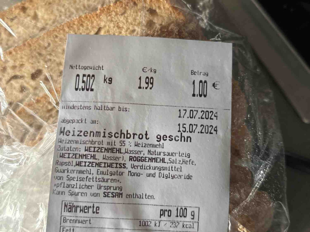 Weizenmischbrot, geschnitten von Philipp.P | Hochgeladen von: Philipp.P