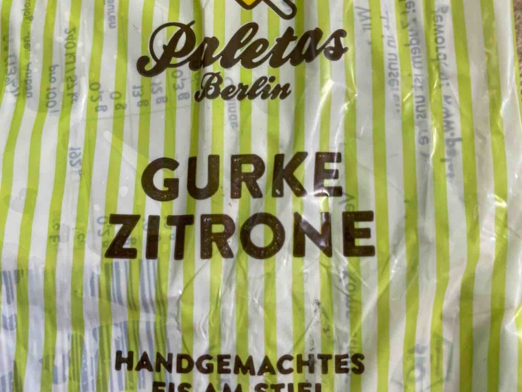 Paletas Bio Gurke-Zitronen Eis, Bio Eis am Stil von gantenbein | Hochgeladen von: gantenbein