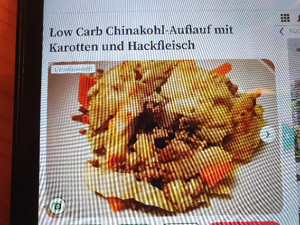 Low Carb Chinakohl-Auflauf mit Karotten und Hackfleisch von Papa | Hochgeladen von: Papa123