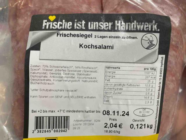 kochsalami edk frischsiegel von nemesmia | Hochgeladen von: nemesmia kochsalami edk frischsiegel von nemesmia | Hochgeladen von: nemesmia