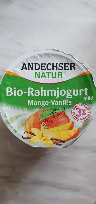Natur Bio-Rahmjoghurt, Mango-Vanille von Mete55 | Hochgeladen von: Mete55