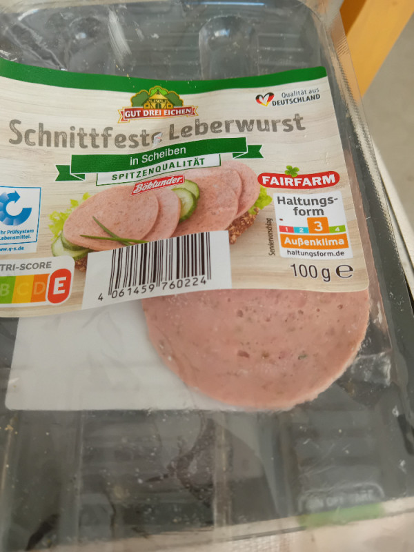 Schnittfeste  Leberwurst, in  Scheiben von Querkopf | Hochgeladen von: Querkopf