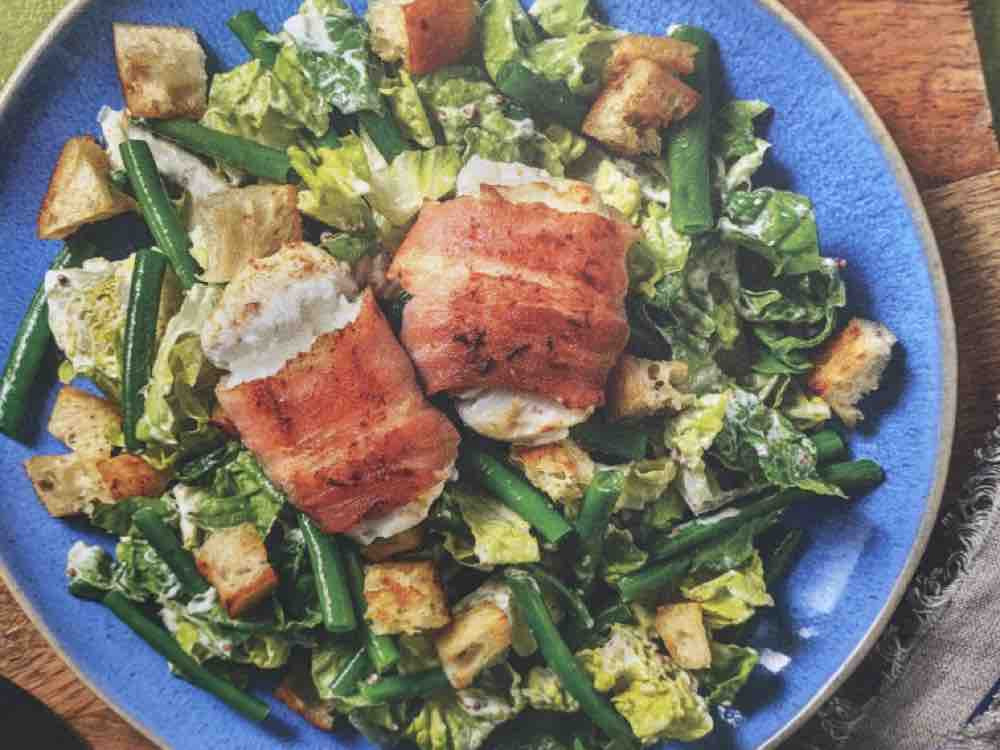 Hello fresh - Grüner Salat mit Ziegenkäse im Speckmantel von chr | Hochgeladen von: christinal