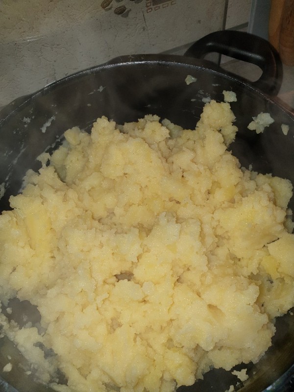 Kartoffelpüree mit Milch und Butter von marina5376 | Hochgeladen von: marina5376