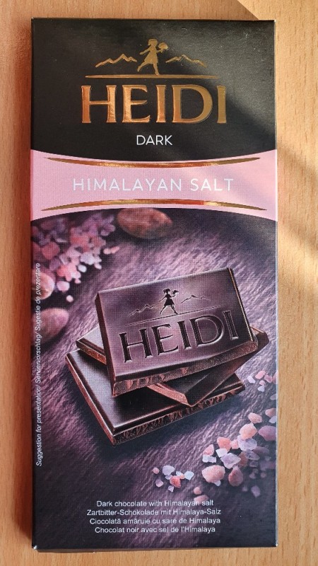 Heidi Zartbitterschokolade mit Himalayasalz von Southpole1978 | Hochgeladen von: Southpole1978