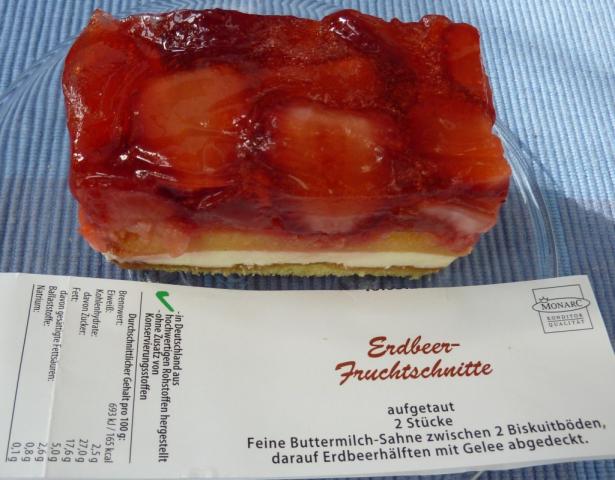 Erdbeer-Fruchtschnitte (ALDI), Erdbeere | Hochgeladen von: E. Bartens