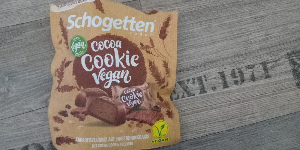 Schogetten - Cocoa Cookie, vegan von Gießberta.die.erste | Hochgeladen von: Gießberta.die.erste