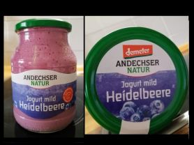 Demeter Joghurt mild Heidelbeere, 3.7% Fett | Hochgeladen von: joragode