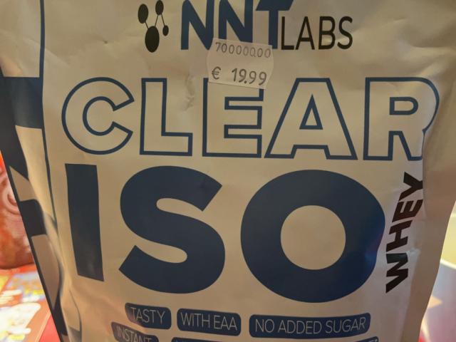 NNTlabs Clear iso Whey, Maracuja Splash von Kuddel87 | Hochgeladen von: Kuddel87