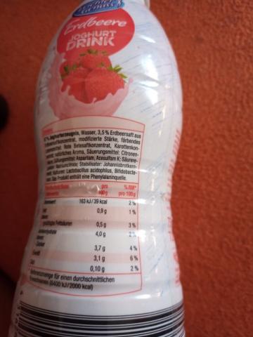 Joghurt Drink Erdbeere 0,9%Fett, Erdbeere | Hochgeladen von: bjwendt715