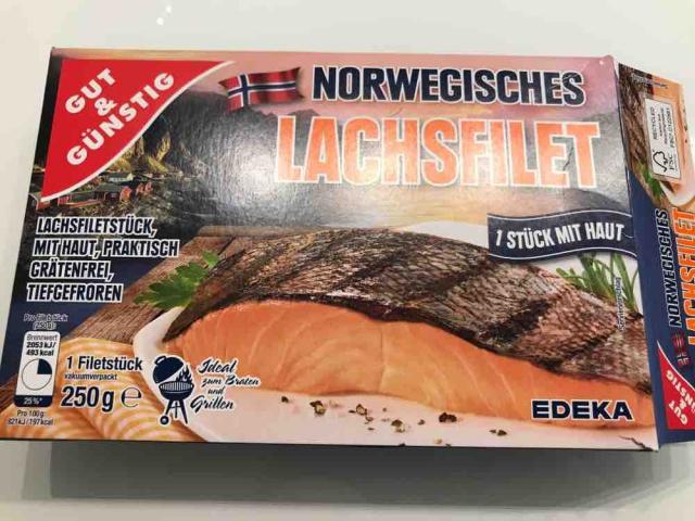Norwegisches Lachsfilet, 1 Stück mit Haut von MrMonk | Hochgeladen von: MrMonk