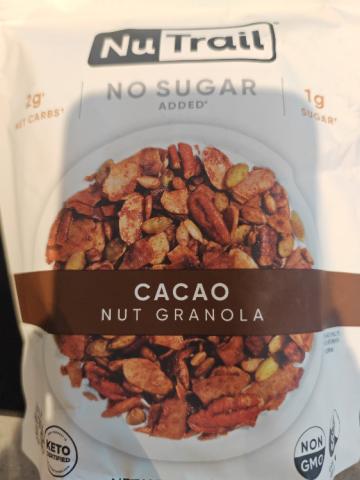 NuTrail Cacao Nut Granola, no sugar added by cannabold | Uploaded by: cannabold