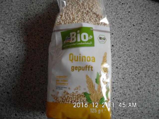 Quinoa gepufft  | Hochgeladen von: Pummelfloh