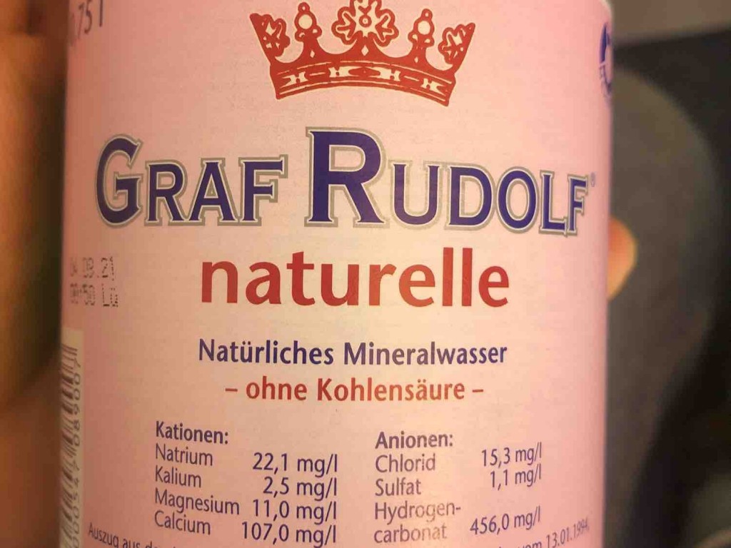 Graf Rudolf naturelle, Mineralwasser von alex1981 | Hochgeladen von: alex1981