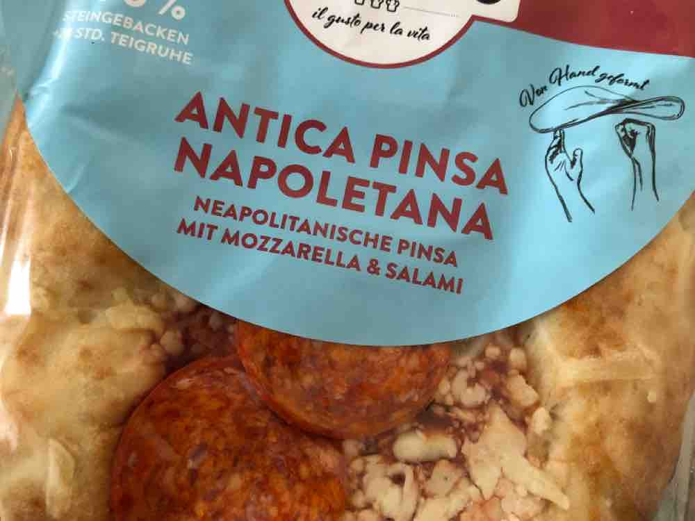 Antica Pinsa Napoletana, Pinsa mit Mozzarella & Salami von m | Hochgeladen von: milo2602