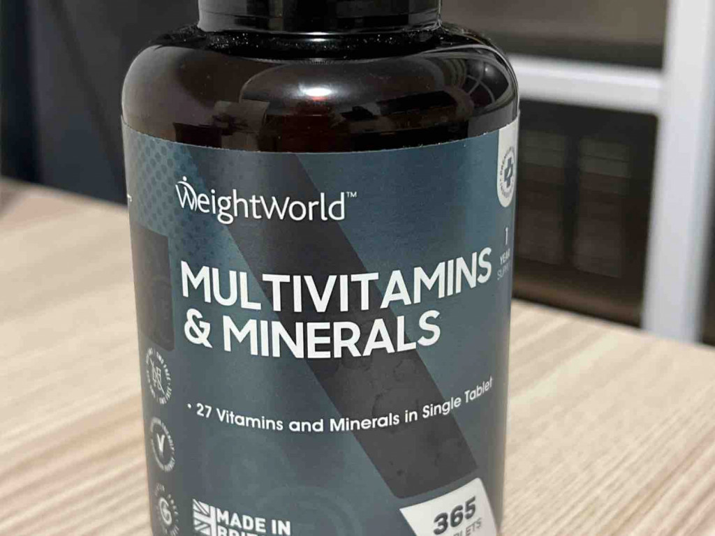 Multivitamin & Minerals, 27 Vitamine und Minerale von FlyKal | Hochgeladen von: FlyKaldi
