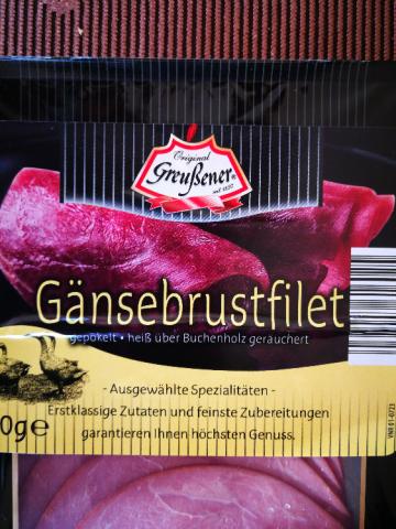 Gänsebrustfilet, gepökelt heiß über Buchenholz geräuchert von Se | Hochgeladen von: Seeigelin