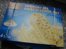 ICE FANTASY: Joghurt Eis (Netto), Griechischer Art  weiß, m. | Hochgeladen von: Rallenta