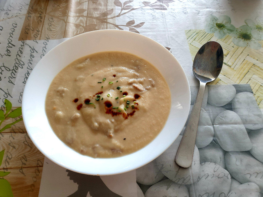 Blumenkohl-Kohlrabi suppe, Mit hackfleisch von vanetta | Hochgeladen von: vanetta