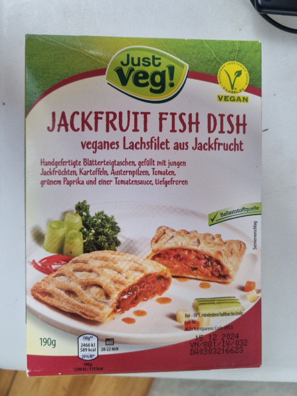 Jackfruit Fish Dish, veganes Lachsfilet aus Jackfrucht von Gries | Hochgeladen von: Griesi