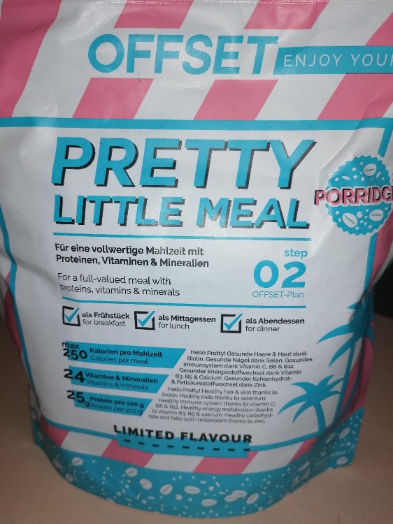 pretty little meal limited flavour Porridge, Pro Portion Mit Mil | Hochgeladen von: mara582